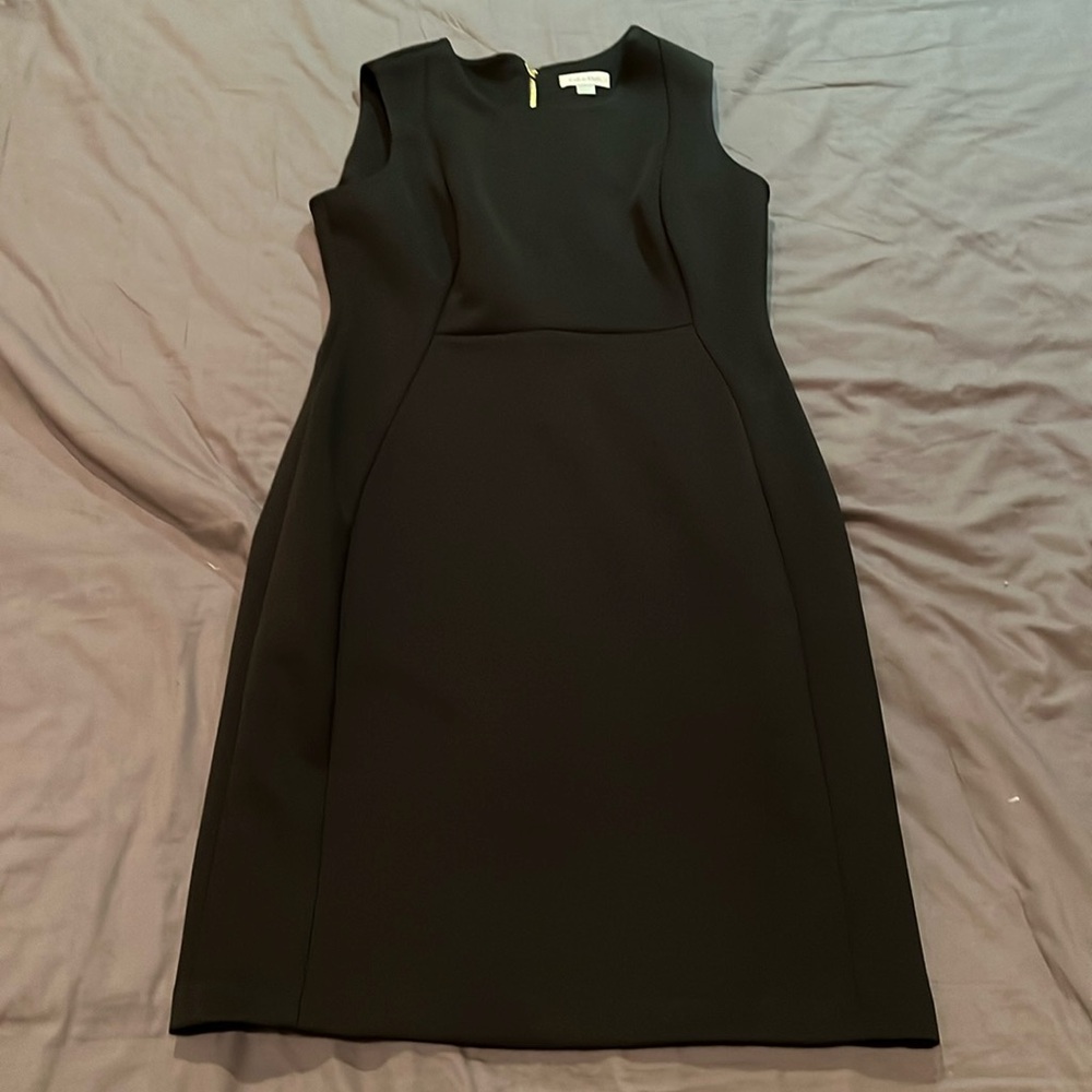 Black sleeveless Calvin Cline dress, never worn